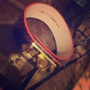 Vince Camuto leather bracelet.