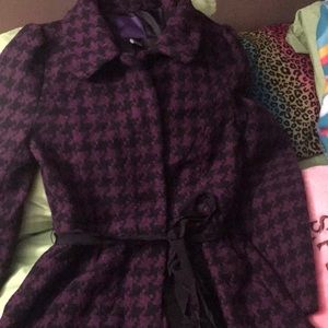 Women’s forever 21 peacoat purple & black