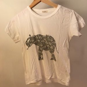 A white t shirt from Brandy Melville