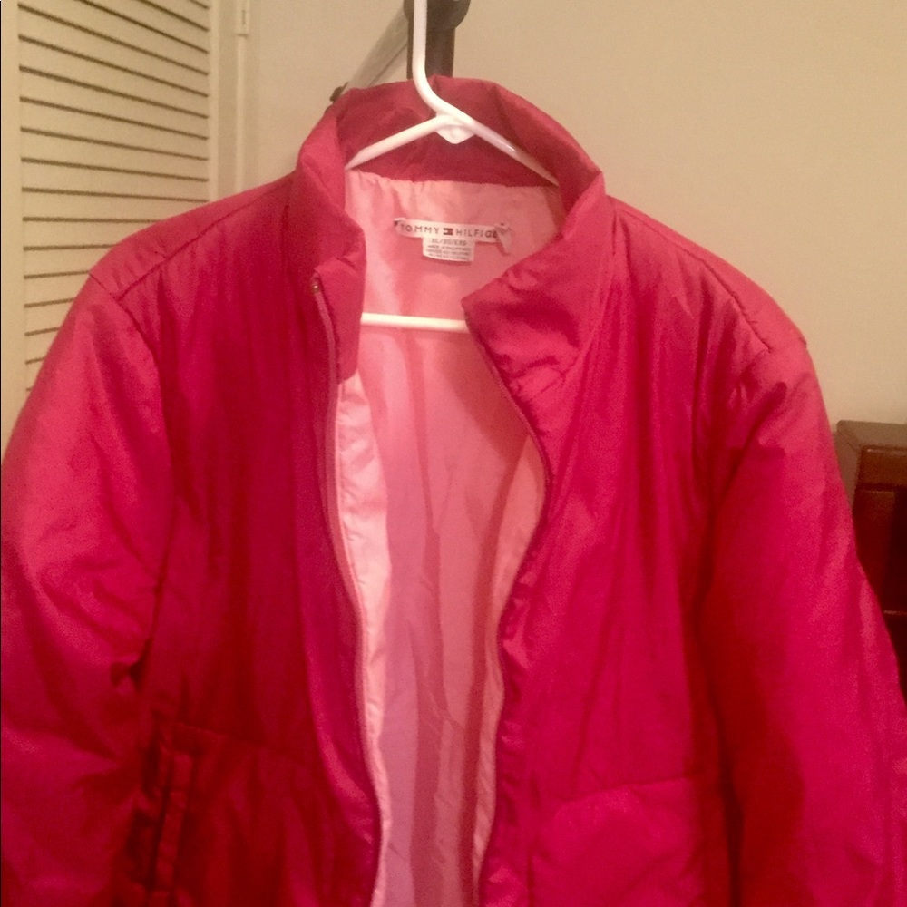 Pink Tommy Hilfiger light coat