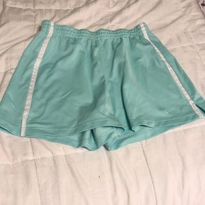 Baby Blue Nike Shorts