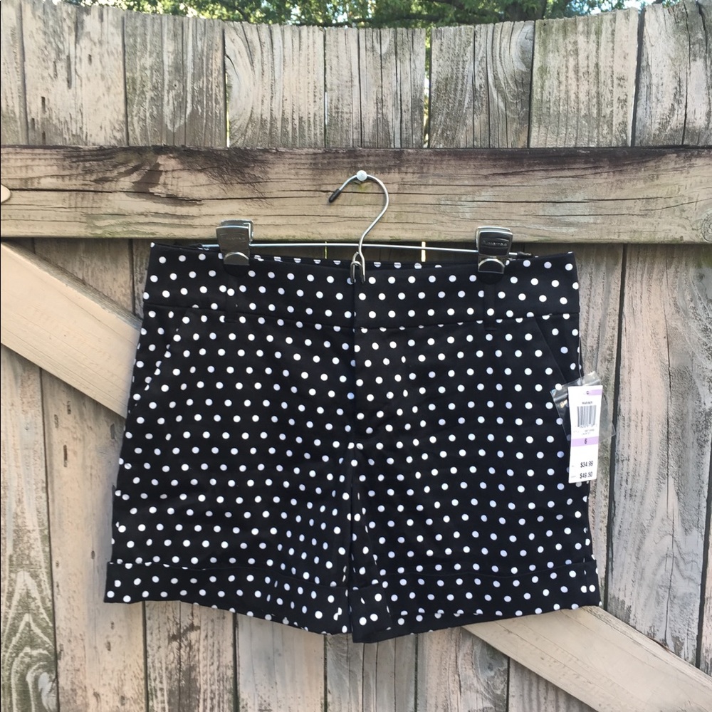 NWT INC International Concepts Polka Dots Short