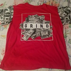 GRIND shirt with money