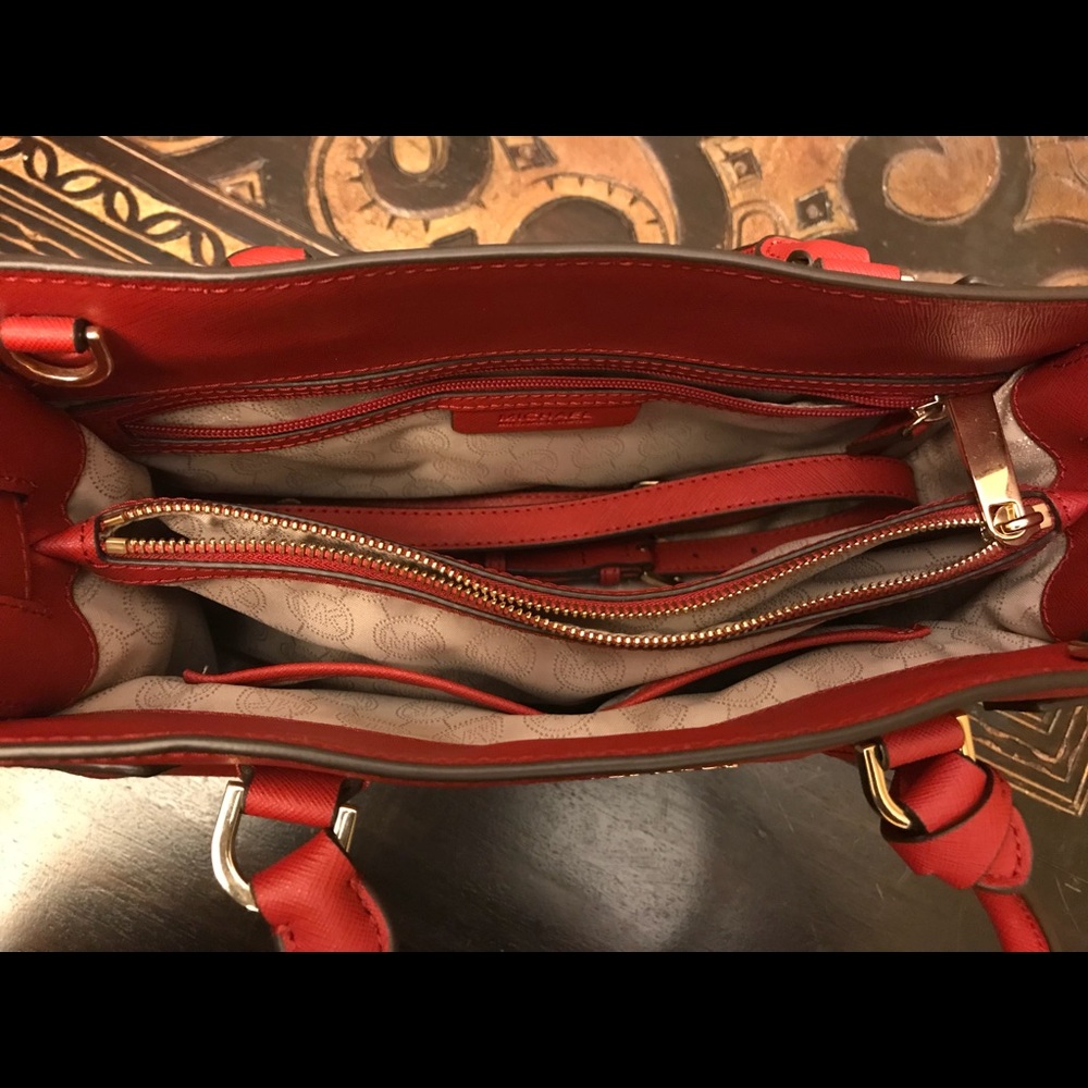 Hot Red Michael Kors Purse