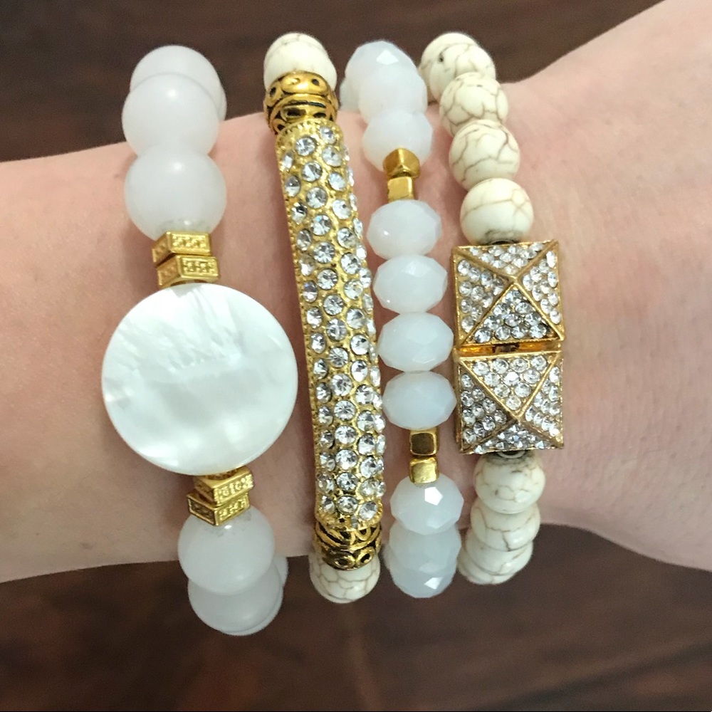 NWOT Boho Stackable Bracelets