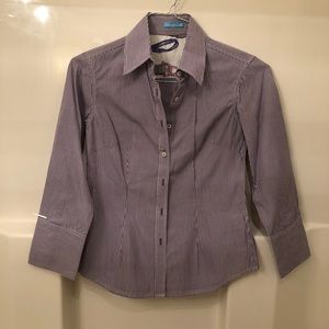 J. McLaughlin blouse top button down shirt