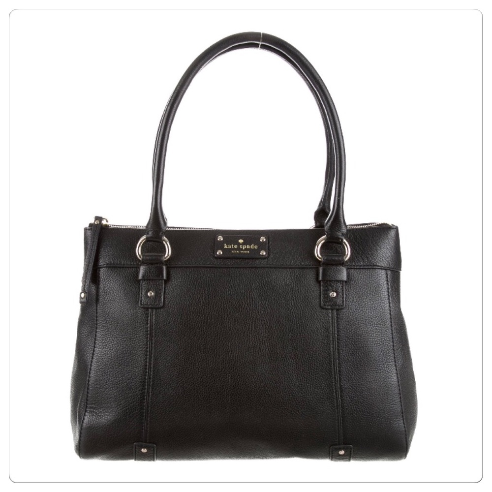 NWT, Kate Spade, Black Berkshire Road Teegan Tote