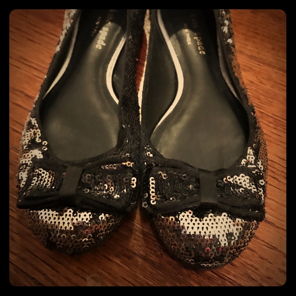 Kate Spade Sequence Slipper in Gold