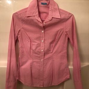 J. McLaughlin top blouse button down shirt