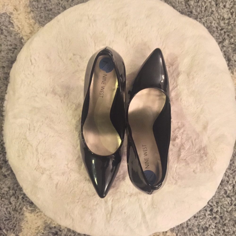 NINE WEST patent leather heels. @katherineasb