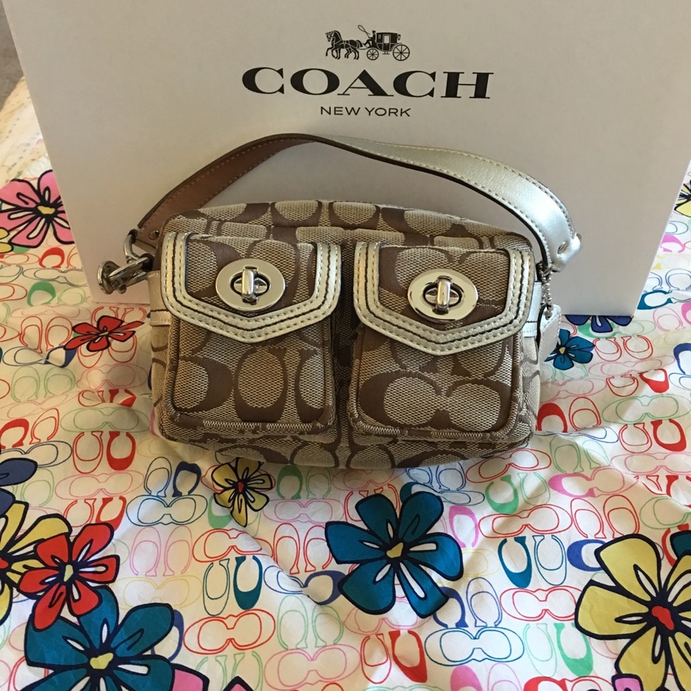 Coach mini satchel