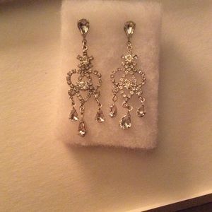 Rhinestone Dangle Earrings