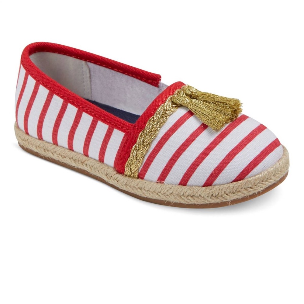 NWT GENUINE KIDS from OshKosh corie espadrilles