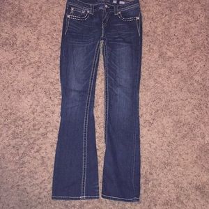 Dark wash boot cut Miss Me jeans