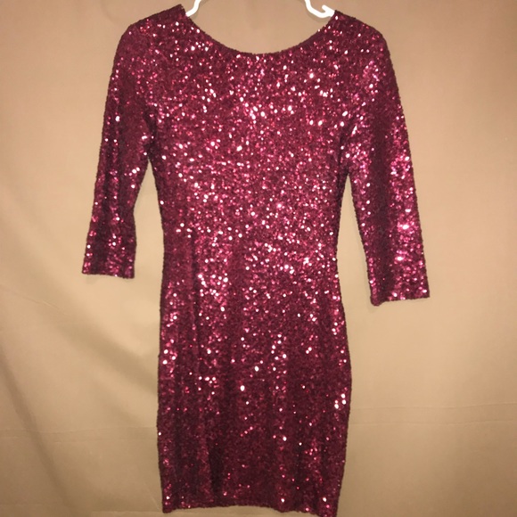 TFNC body-con sequin Dress-Size S - Picture 3 of 8