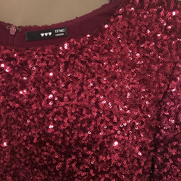 TFNC body-con sequin Dress-Size S - Picture 6 of 8