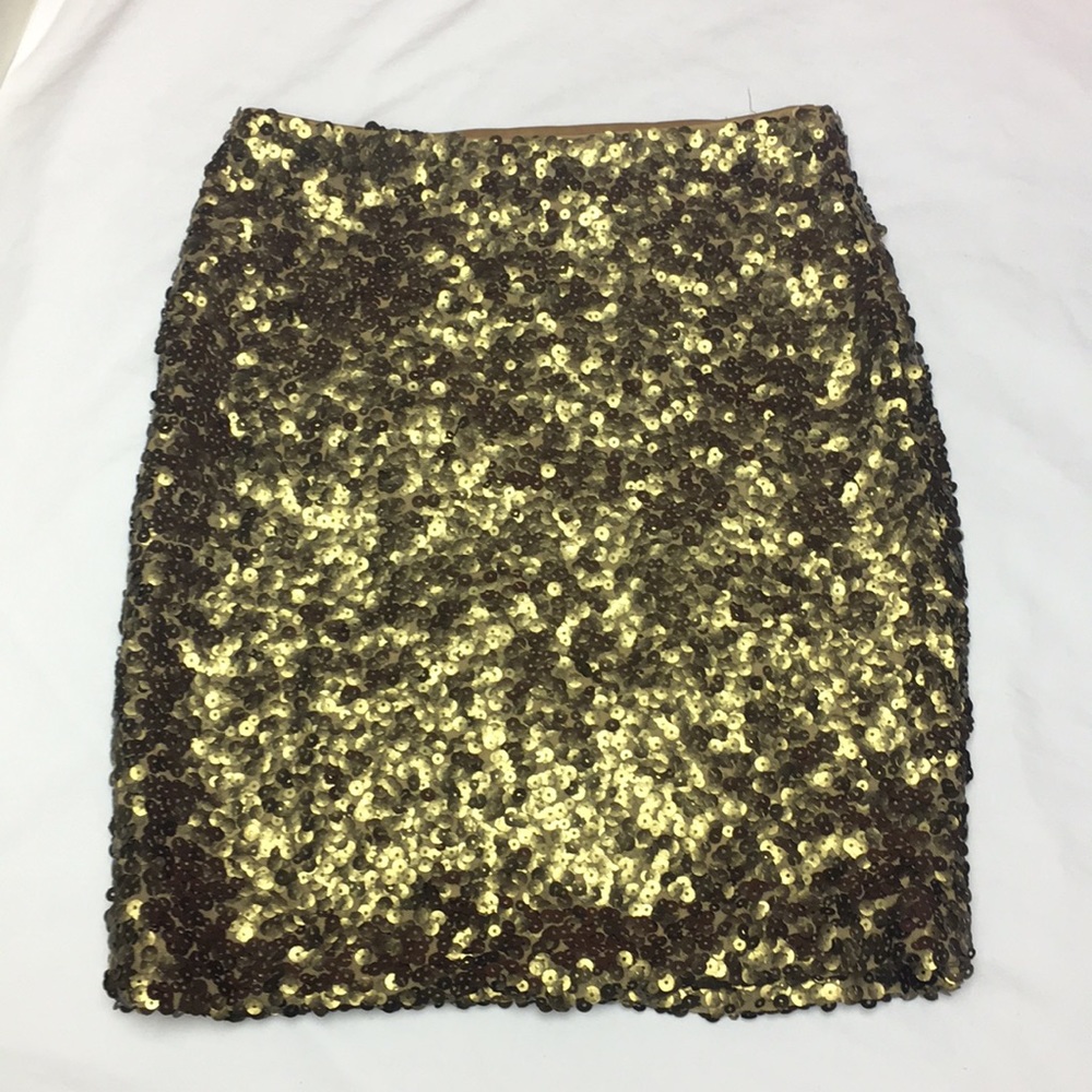 Gold Sequenced Skirt !!