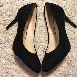 Black Casual Bamboo Heels