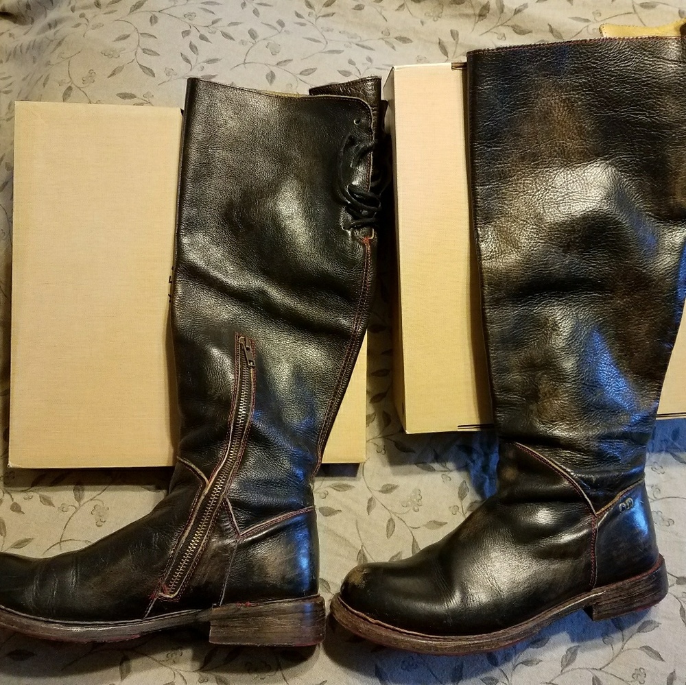 BNWOB Bed Stu Manchester tall boots