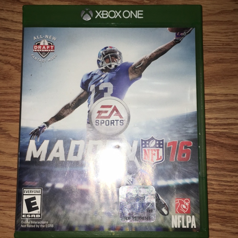 Madden NFL 16. Xbox 1 Game.
