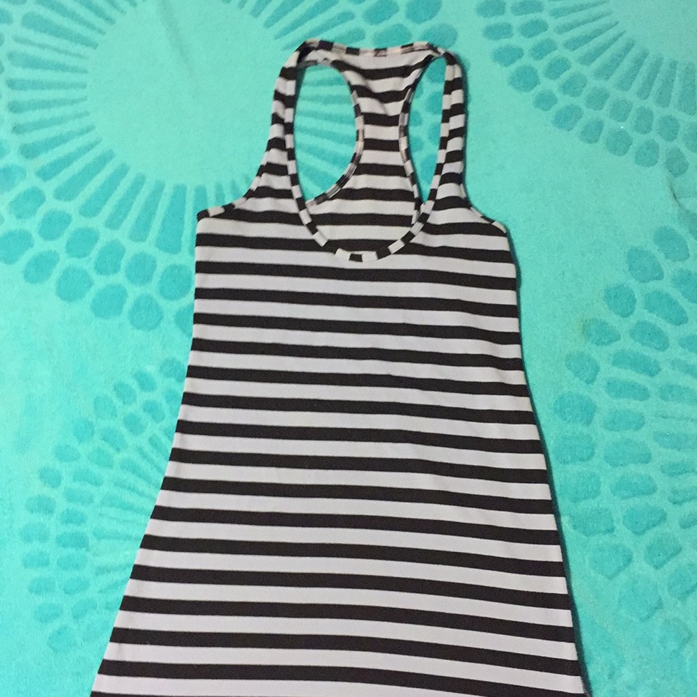 Lululemon striped tank