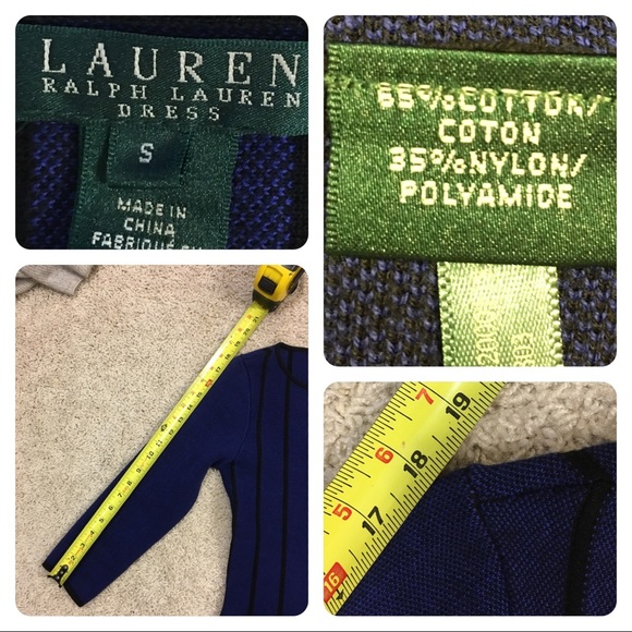 NEw! Lauren Ralph Lauren knit dress - Picture 5 of 5