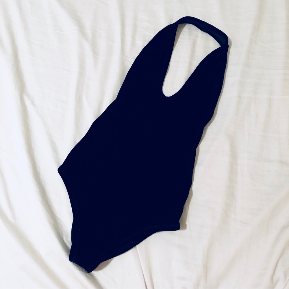 NWT Motel velvet bodysuit