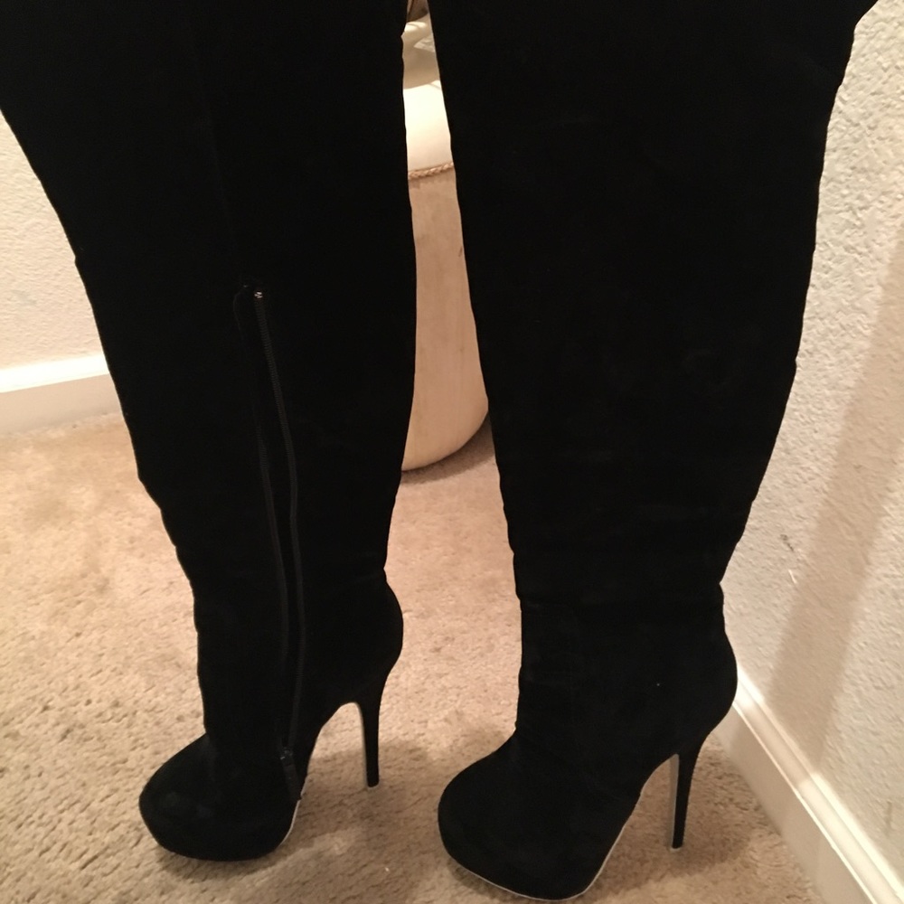 Sexy knee high, platform boots