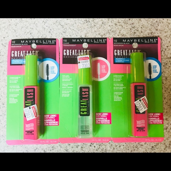 3 Maybelline Great Lash (1) #110 Clear (2) #112 - Picture 3 of 4