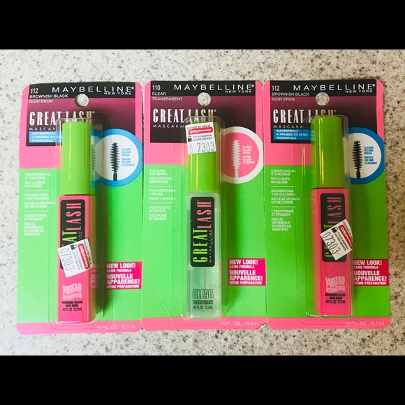 3 Maybelline Great Lash (1) #110 Clear (2) #112 - Picture 4 of 4