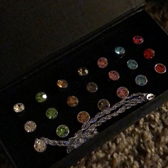 GENUINE GEMSTONE SET (15 PIECE) - Picture 3 of 4