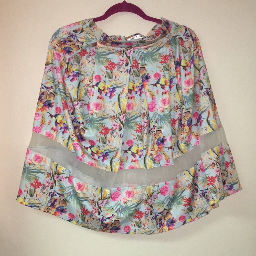 Floral Print Skirt !!!