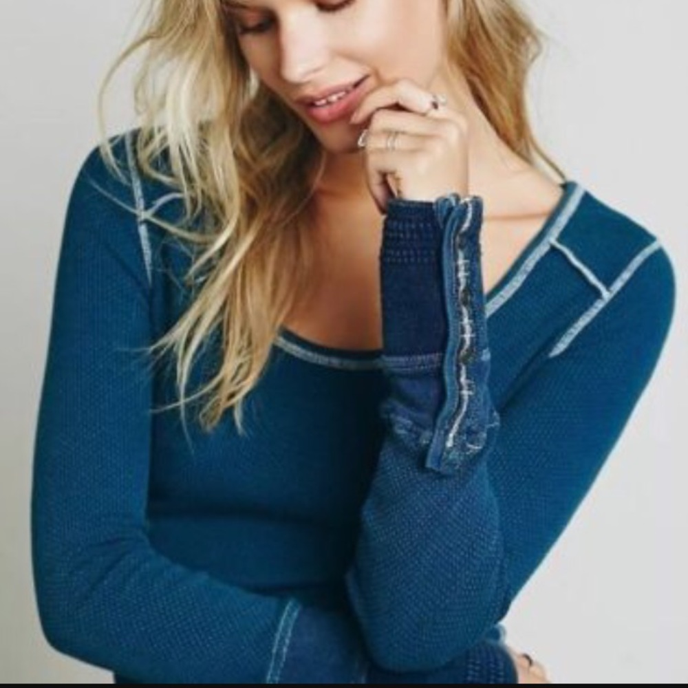 NEW Free People Sunnie Valley Thermal M