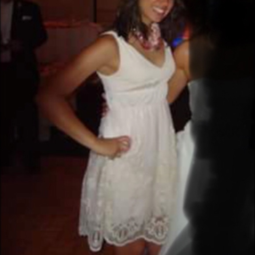American Rag Blush Lace Dress - Picture 7 of 7