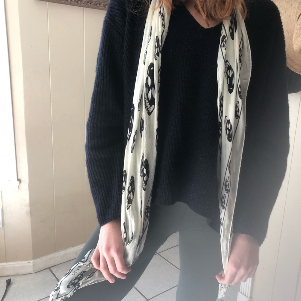 Alexander McQueen Skull Scarf