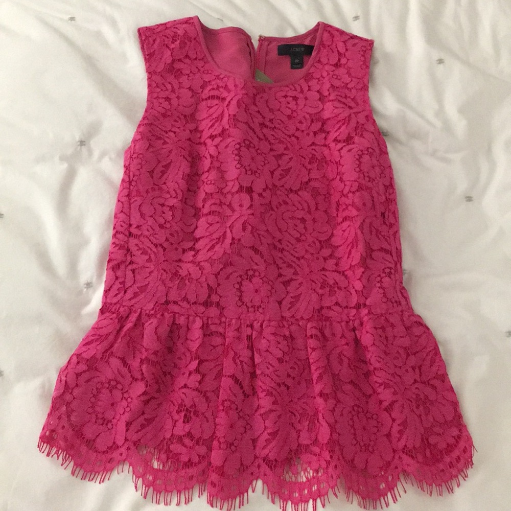 Jcrew peplum top