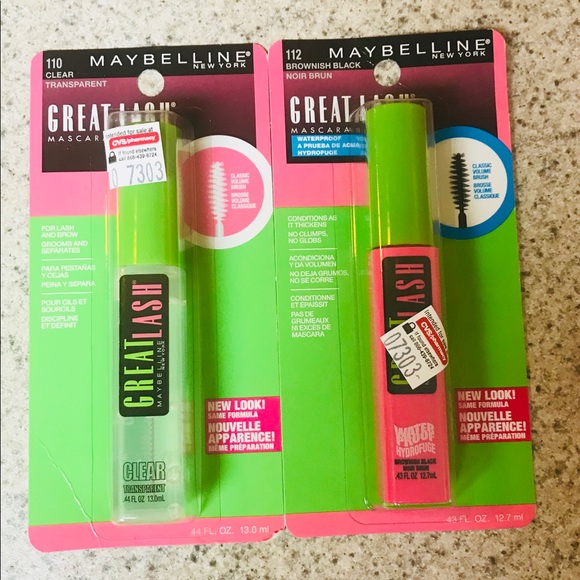 2 Maybelline (1) #110 Clear (1) #112 Brownish Blac - Picture 2 of 4