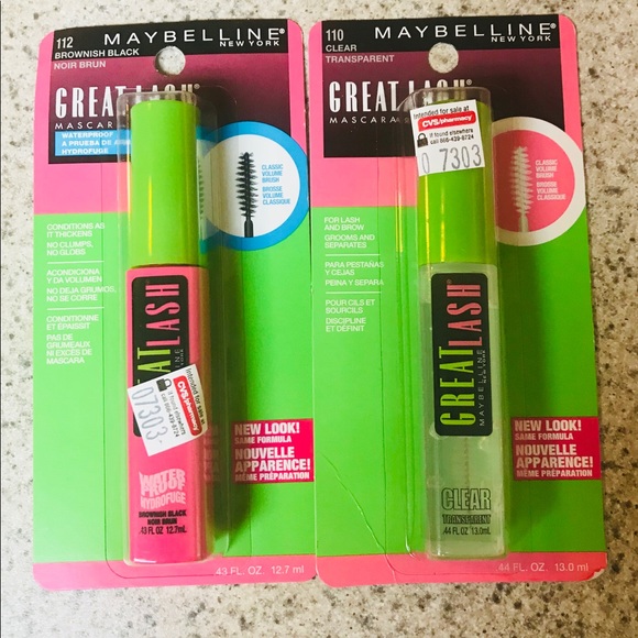 2 Maybelline (1) #110 Clear (1) #112 Brownish Blac - Picture 4 of 4