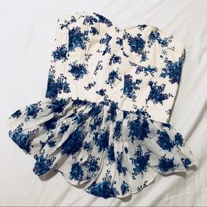 LIKE NEW Rebecca Taylor sweetheart top