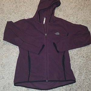 North Face womens Large full zip fleece sweatshirt