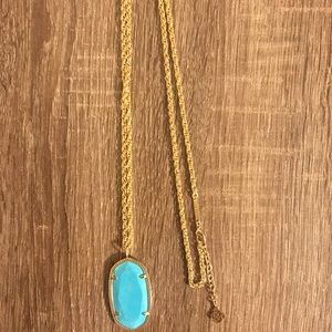 Kendra Scott (Reid - Turquoise & Gold)