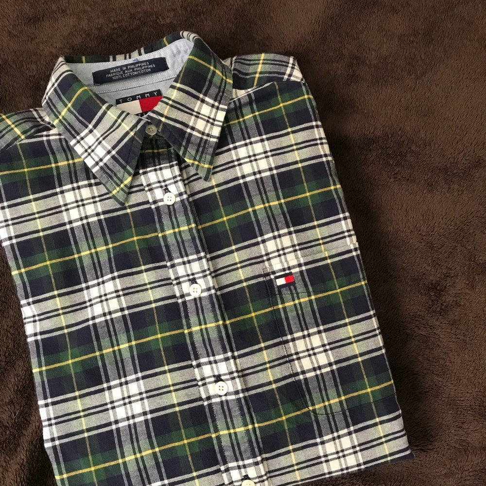Vintage Tommy Hilfiger Plaid flannel