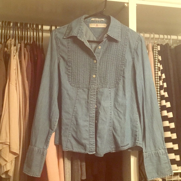 Tommy Hilfiger Jeans blouse size M - Picture 1 of 3