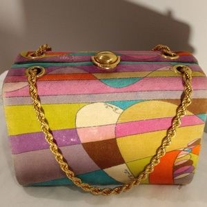 Emilio Pucci Box Bag RARE  JEWEL. * PRICE IS FIRM*