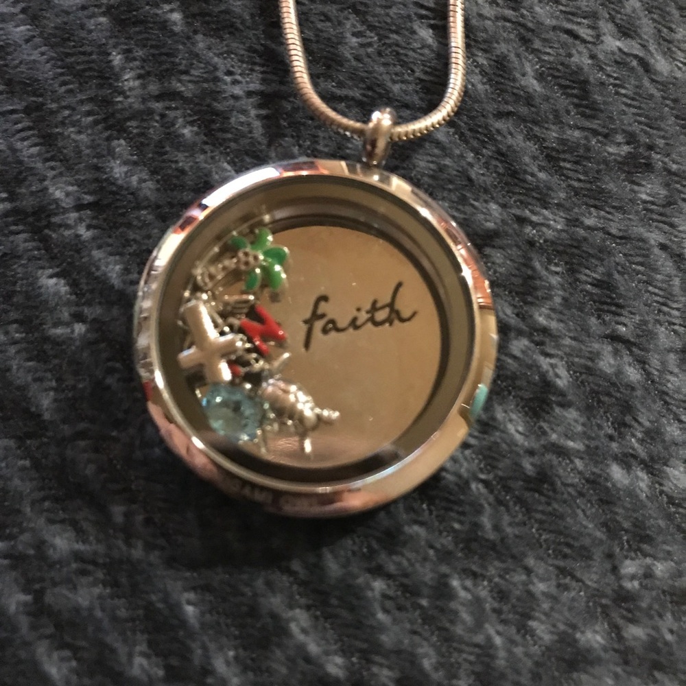 Oragami owl necklace worn literally once