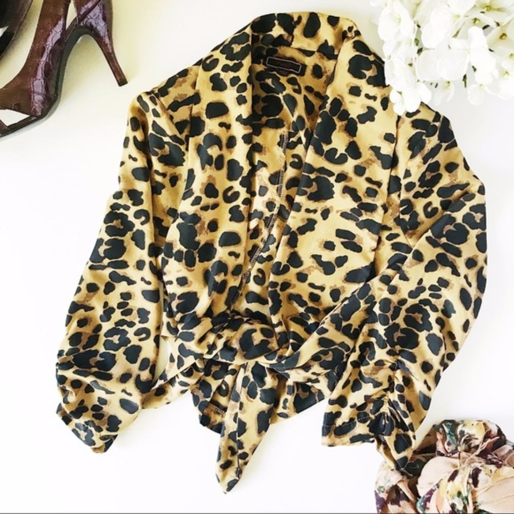 Pearl Leopard Print Jacket