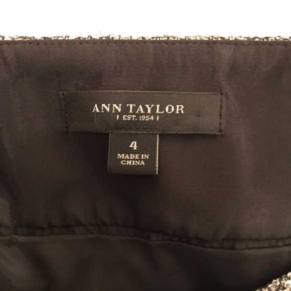 Ann Taylor Tweed Pencil Skirt - Picture 3 of 6