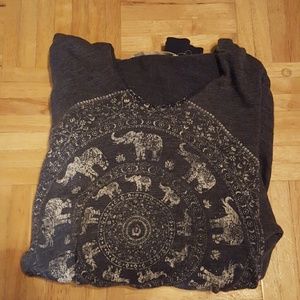 Elephant hoodie Urban Outfitters