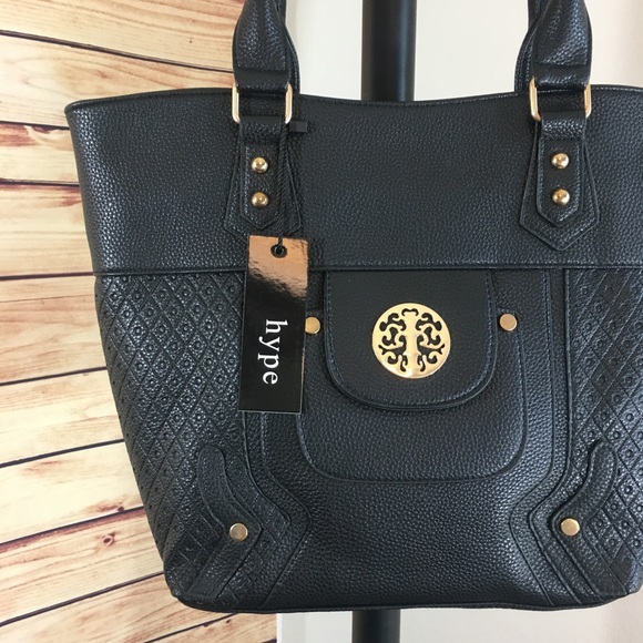 🎁NEW black medallion handbag / purse - Picture 6 of 8