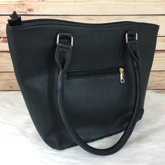 🎁NEW black medallion handbag / purse - Picture 3 of 8